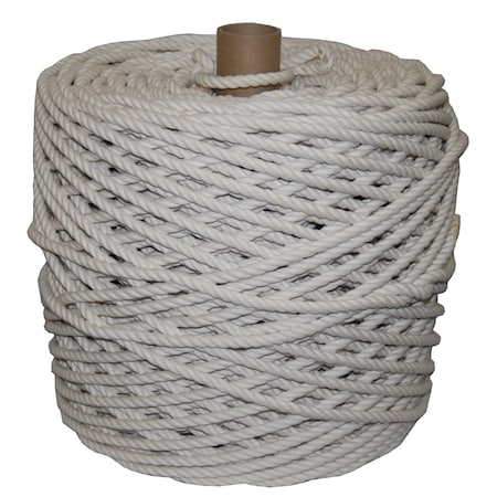 T.W. Evans Cordage Co. 3/16. x 3600 ft. Twisted Cotton Rope 29-012